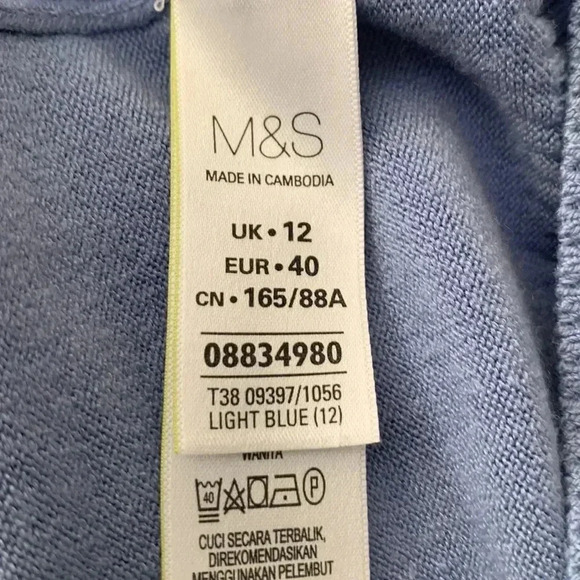 MS  collection, 100% acrylic crewneck sweater - Picture 5 of 9